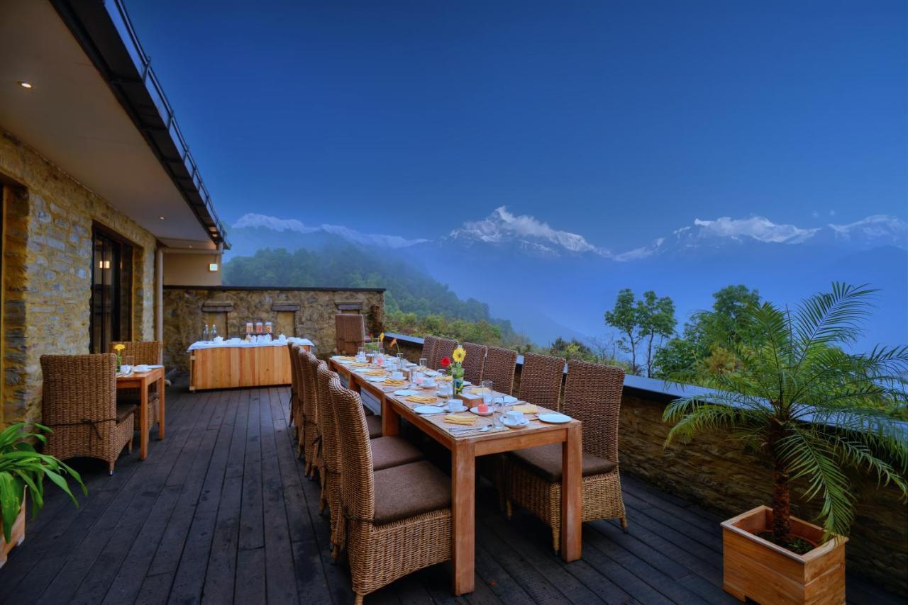 Sarangkot Mountain Lodge Pokhara Dış mekan fotoğraf