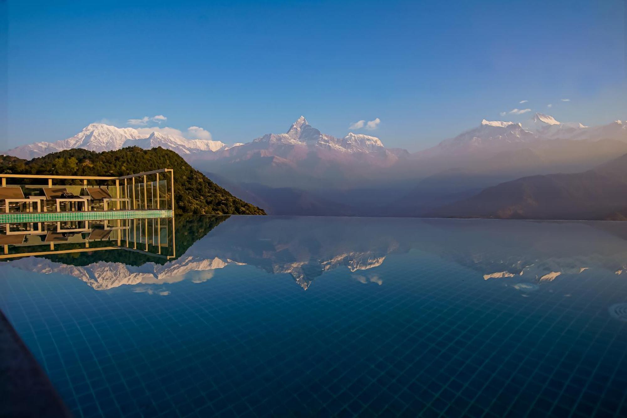 Sarangkot Mountain Lodge Pokhara Dış mekan fotoğraf