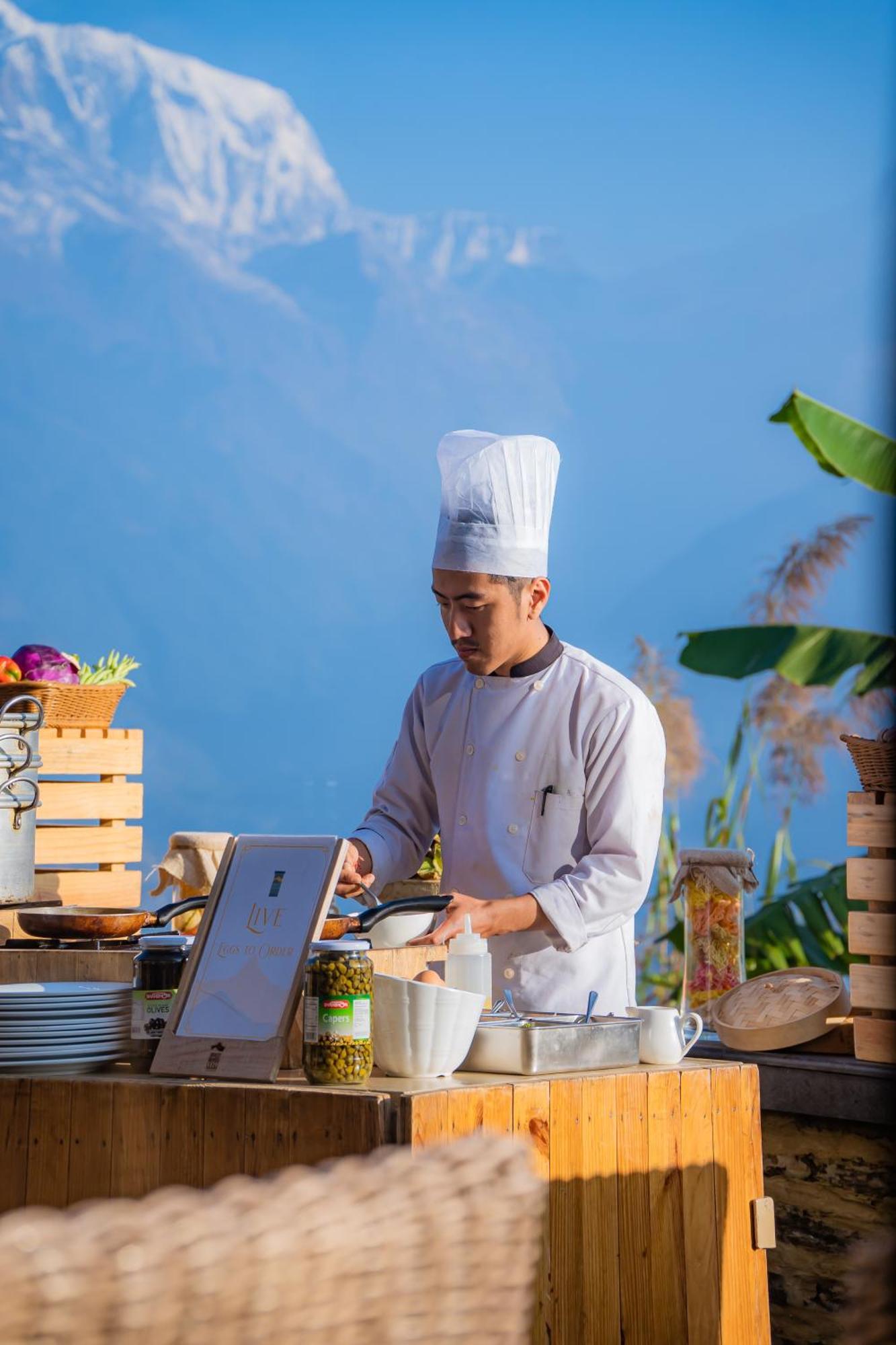 Sarangkot Mountain Lodge Pokhara Dış mekan fotoğraf