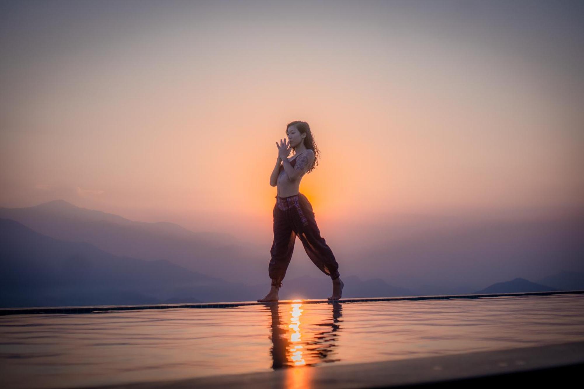 Sarangkot Mountain Lodge Pokhara Dış mekan fotoğraf