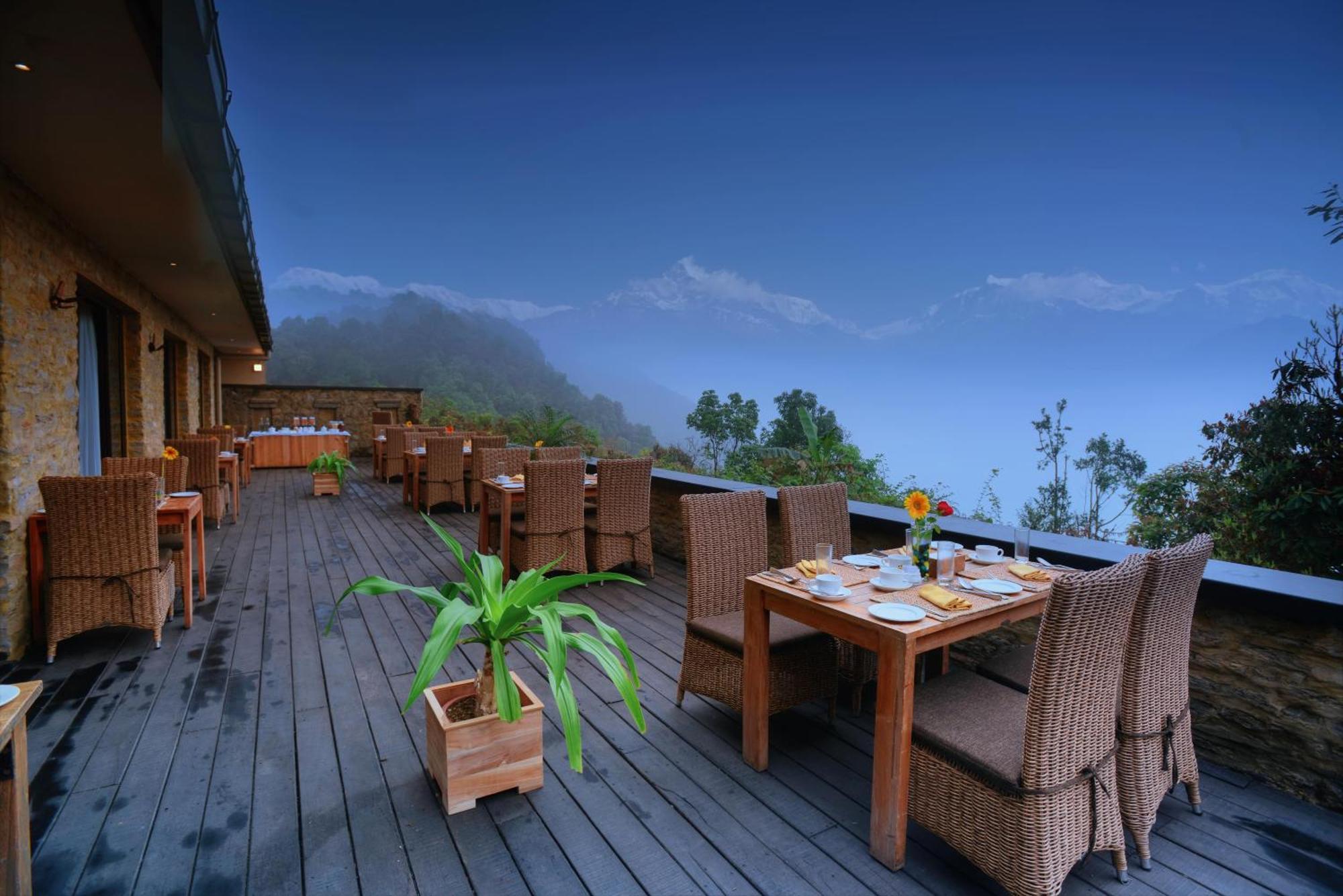 Sarangkot Mountain Lodge Pokhara Dış mekan fotoğraf